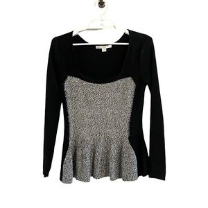 Black and Gray Women's Sweater